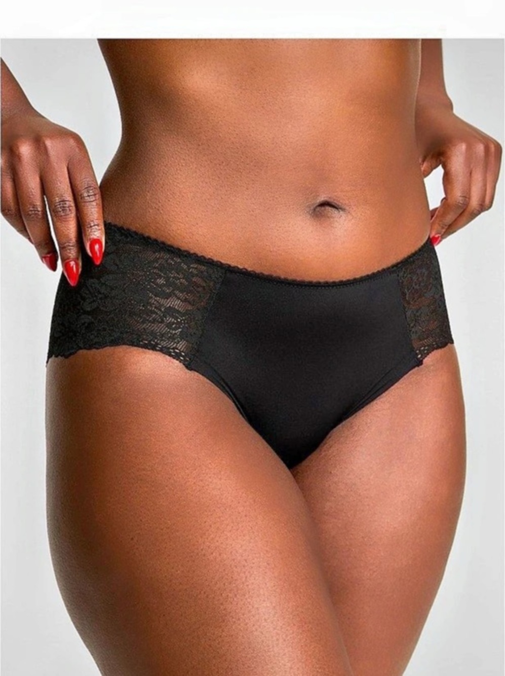 NWT - VS Black Lace Hipster Panty